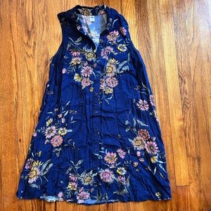 Old navy Sleeveless Floral Dress